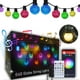thumbnail image 1 of Guirnalda de luces LED 25 focos estilo bola de cristal 5 metros multicolor con modo audiorítmico Dosyu DY-BWSL11, 1 of 5