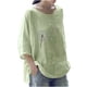 thumbnail image 1 of Camiseta holgada de manga 3/4 con cuello redondo y estampado a la moda para mujer Fridja  fjkfkj3414, 1 of 5