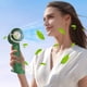 thumbnail image 1 of Fiudx Ofertas de la semana Mini ventilador portátil, silencioso, potente ventilador de mano, pequeño ventilador de escritorio de 3 velocidades con soporte, soportes para teléfono móvil de escritorio,, 1 of 6