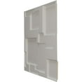 thumbnail image 4 of Ekena Millwork 19 5/8"W x 19 5/8"H Gomez EnduraWall Decorative 3D Wall Panel, UltraCover Satin Smokey Beige (12-Pack for 32.04 Sq. Ft.), 4 of 6