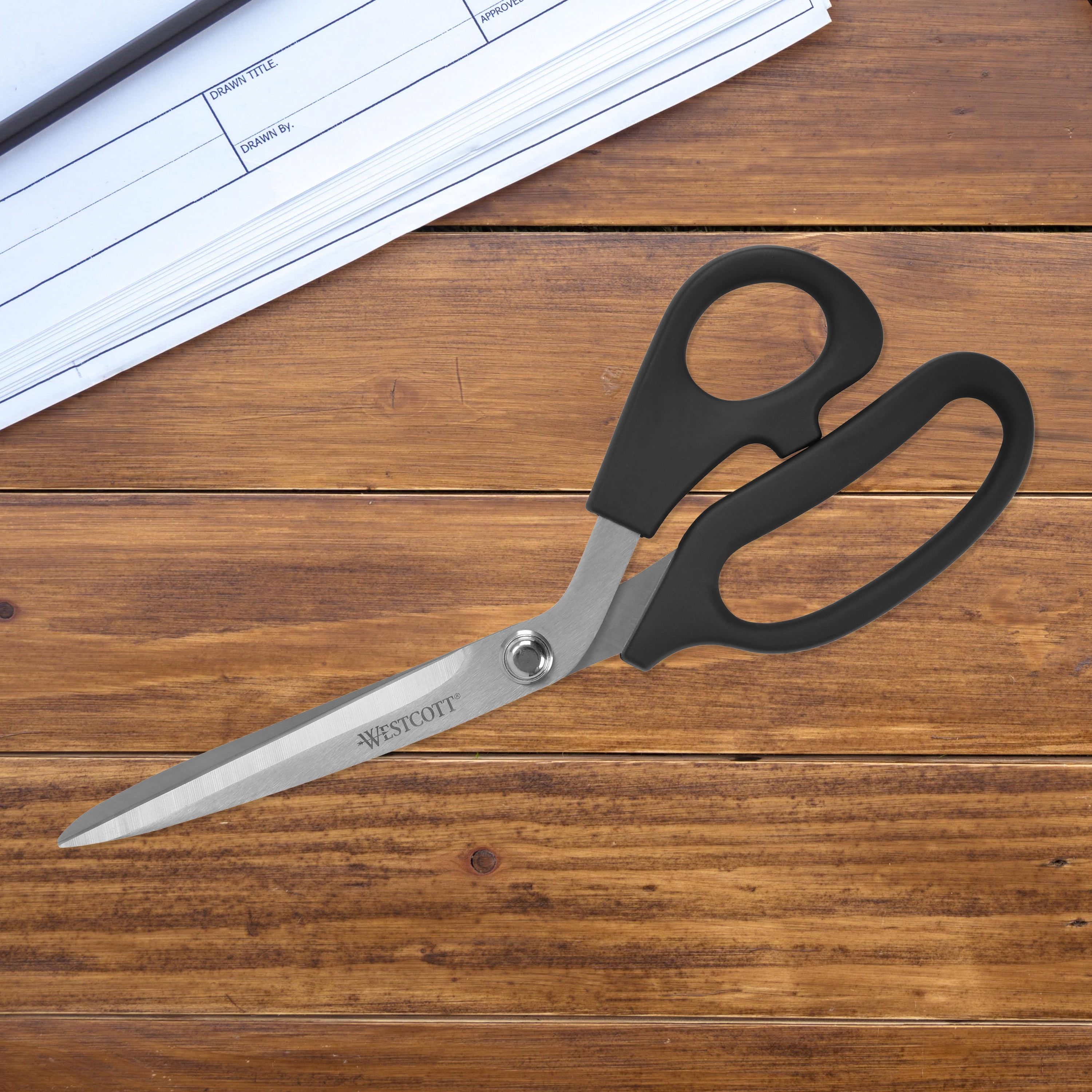  All Purpose Scissors Black Clear AS Resin Fabric