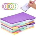 YIHONGMU 300 Sheets Index Cards Ruled Flash Cards Hole Lined Memory