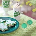 thumbnail image 2 of 100 Pcs Jouet de Fête de la Saint-Patrick Trèfle Pièce Jouet Trèfle Rond Pièce Accessoire Plastique Trèfle Pièces Décor pour Fête (Vert), 2 of 5
