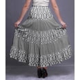 thumbnail image 3 of Bimba Jupes Maxi Imprimées Femmes Style Bohème Gitane Longue Jupe en Coton, 3 of 5