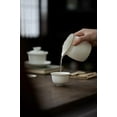 thumbnail image 5 of Kung Fu Tea Set Accessories Simple And Elegant Tea Cup Matte Finish Fat White Ceramic Fair Cup Cha Hai Tea Dispenser, 5 of 9
