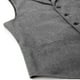 thumbnail image 5 of Camiseta sin mangas con cuello vuelto para hombre, de color liso, sin mangas, con múltiples bolsillos, cómoda y transpirable., 5 of 5