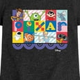 thumbnail image 3 of Disney - Pixar Block - Toddler & Youth Girls Short Sleeve Graphic T-Shirt, 3 of 5