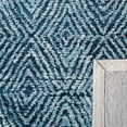 thumbnail image 6 of SAFAVIEH Capri Blair Diamond Wool Area Rug, Navy, 5' x 8', 6 of 7