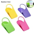 thumbnail image 1 of 4 Pcs Pince Porte-Gobelet Porte-Gobelet Multifonction avec Pince pour Eau Potable Café, 1 of 5