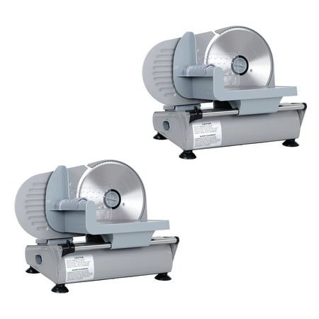 Zeny Premium Stainless Steel Electric Meat Slicer 7.5