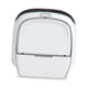 thumbnail image 2 of Mesa plegable para asiento trasero de coche, soporte para portátil, multifuncional, con luz ambiental Gris, 2 of 8