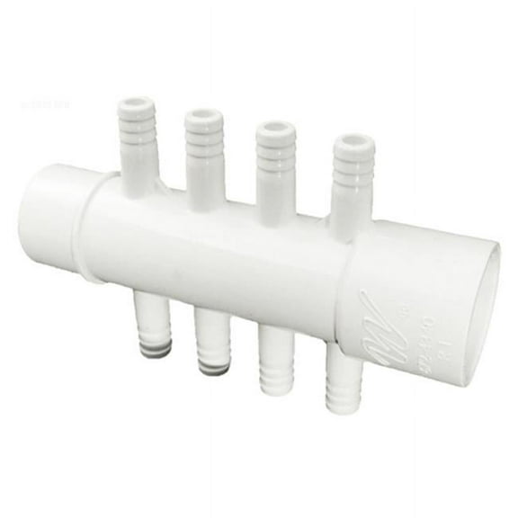 Waterway WW6724340B 1 in. Slip x 1 in. Spigot & 0.37 in. Barbs, 8