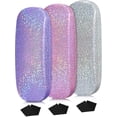 thumbnail image 1 of Estuches rígidos para gafas de sol Weewooday con purpurina, 1 of 7