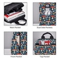 thumbnail image 3 of Balery Colorful Mushrooms Mochila ligera para hombre y mujer: duradera e impermeable, ideal para la escuela, el trabajo, viajes y uso diario., 3 of 7