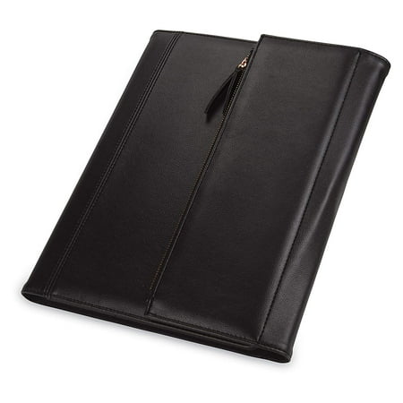 Samsill Women Professional Portfolio With Magnetic Flap - Black