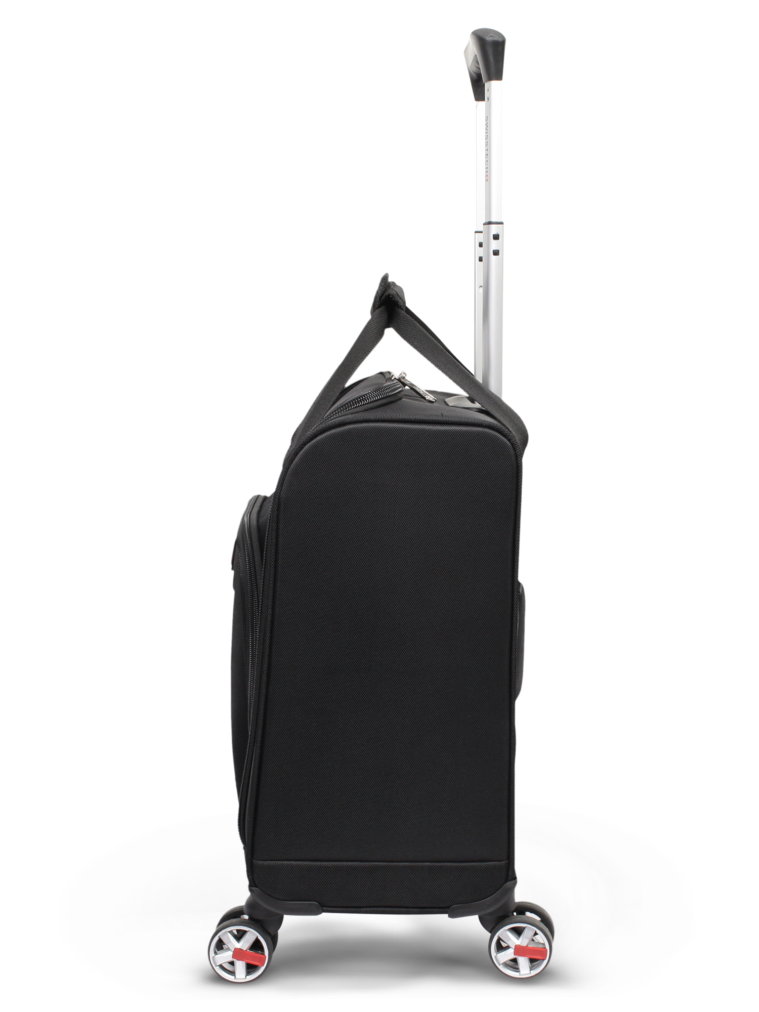 SwissTech Executive 16.5" Carry-on Luggage, 8-Wheel Underseater, Black (Walmart Exclusive) - image 2 of 9