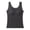 Gray, variant on Women's Cashmere Silk Blend Camisole, Built-In Bra with Lace Trim, Elegant and Soft Sleeveless Tank Top for Layering, Lounge, and Daily Comfort, Lightly Padded Support-Black
