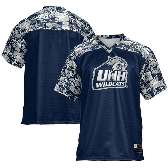 Men's GameDay Greats Navy New Hampshire Wildcats Football Jersey