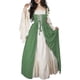thumbnail image 1 of Disfraz Medieval Renacentista para Mujer, Cosplay Sobre Vestido Verde Hierba M, 1 of 7