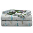thumbnail image 3 of Buzz Lightyear Inner Space Kids 4-Piece Full Sheet Set, Microfiber, White, Disney, 3 of 7