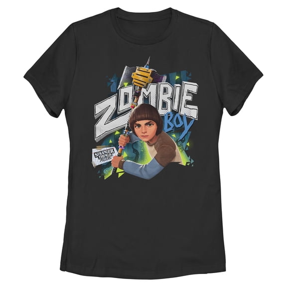 Womens Stranger Things: Tales from '85 Will Byers Zombie Boy T Shirt