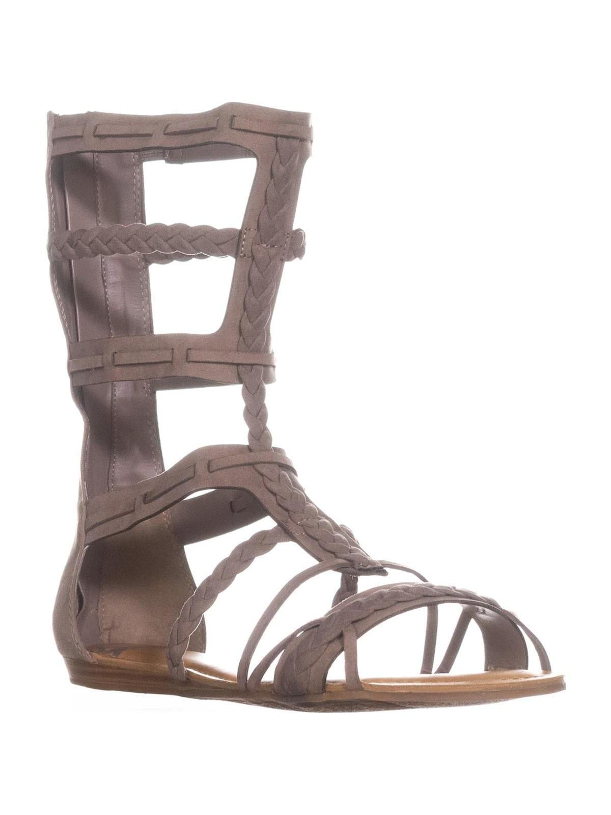 Womens Fergalicious Zaille Mid-Calf Gladiator Sandals, Doe, 12 US / 42 EU -  Walmart.com