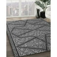 thumbnail image 3 of Ahgly Company Machine Washable Indoor Rectangle Transitional Dark Gray Area Rugs, 2' x 4', 3 of 7
