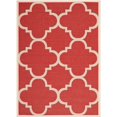 thumbnail image 1 of Safavieh Courtyard Red Indoor Outdoor Rug - 6'7" x 9'6", 1 of 5