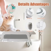 Bath Tub for Dogs, Bathing Station Dog Tub, 2 in 1 Elevated Dog Bath for Small to Medium Sized Pets