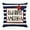 H, variant on Patriotic Star Print Decorative Throw Pillow Covers 16X16 Set Of 2, Fourth Independence Day & Memorial Day Decorative Pillowcases Suitable For Outdoor Spaces, Couch Cushion Cases