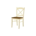 thumbnail image 4 of Monarch Specialties Dining Chair, Set Of 2, Side, Kitchen, Dining Room, Oak And Cream, Wood Legs, Transitional, 4 of 4