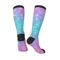 thumbnail image 4 of Balery Multicolor Glitter Fun Novelty Socks Men'S Women'S Crew Socks Funny Crazy Novelty Socks Quirky And Cool Socks, 4 of 9