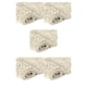 thumbnail image 3 of Wosthever Alfombrilla de chenilla sin derramamiento con fuerte absorción de agua exquisita textura hecha a mano baño blanco lechoso 17*24 Type2 NO2, 3 of 6