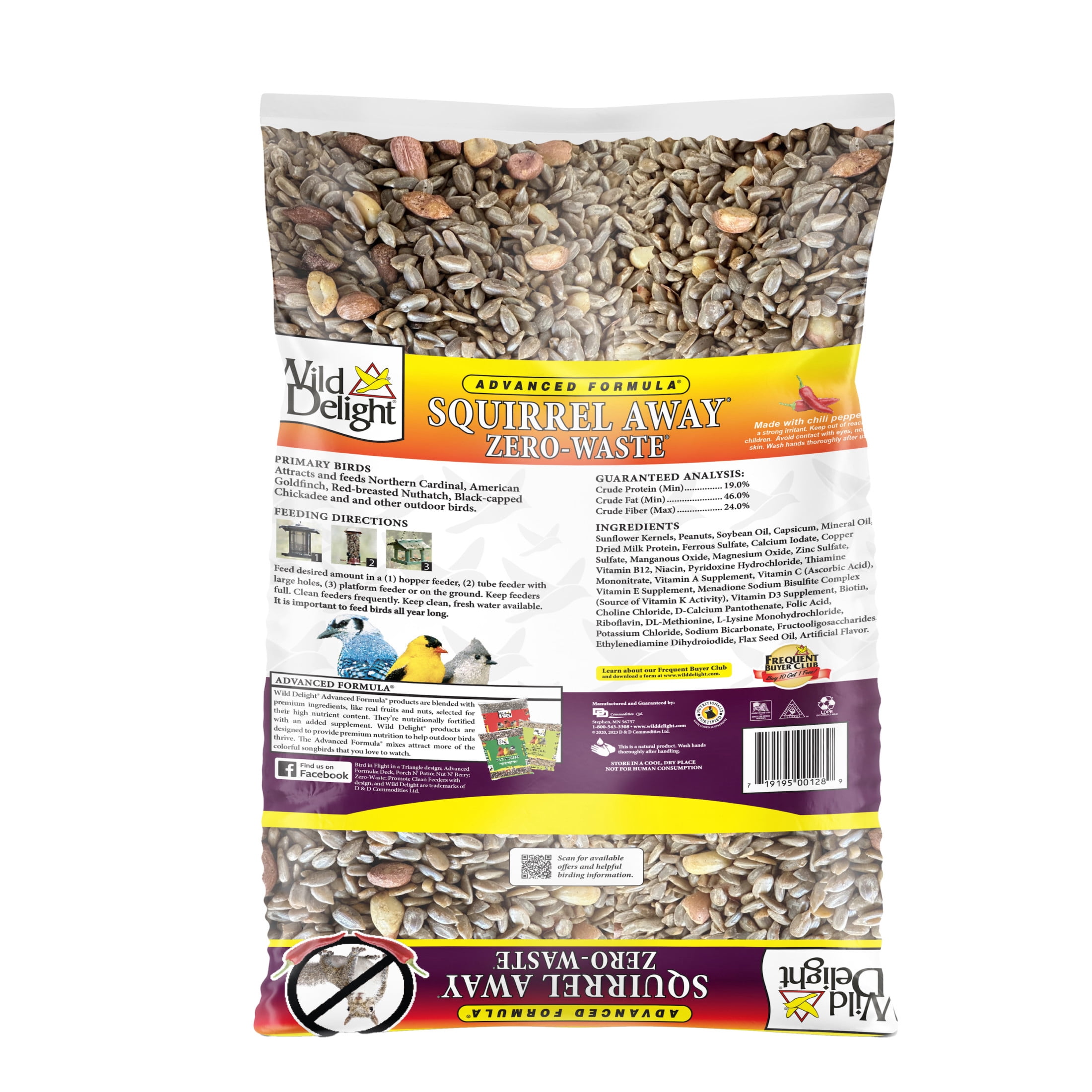 Wild Delight Advanced Formula Squirrel Away Zero Waste 5 lb
