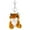 Brown, variant on Tiger Plush Aesthetic Keychain Bag Charm Tiger Stuffed Animal Key Chain Decor