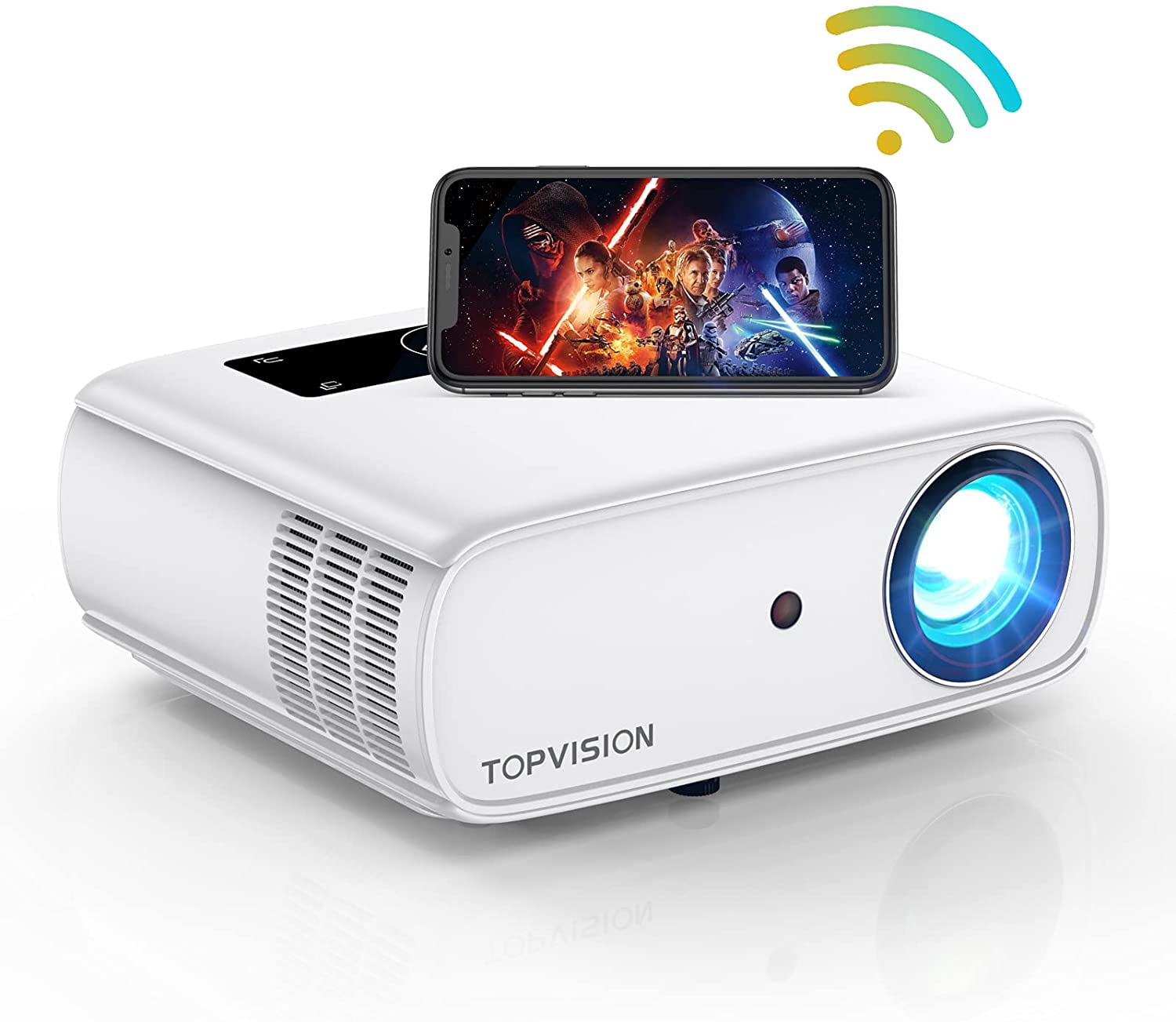 TopVision 5G WiFi Projector, 8500L 