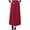 Red, variant on Xunlbb Midi Skirt for Women Trendy, Women's Fashionable Solid Color Winter Thick Down Cotton Skirt Mid Length Skirt Gift for Girls, Size S-2XL