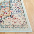 thumbnail image 3 of SAFAVIEH Monaco Alfreda Oriental Runner Rug, Ivory/Turquoise, 2'2" x 8', 3 of 7