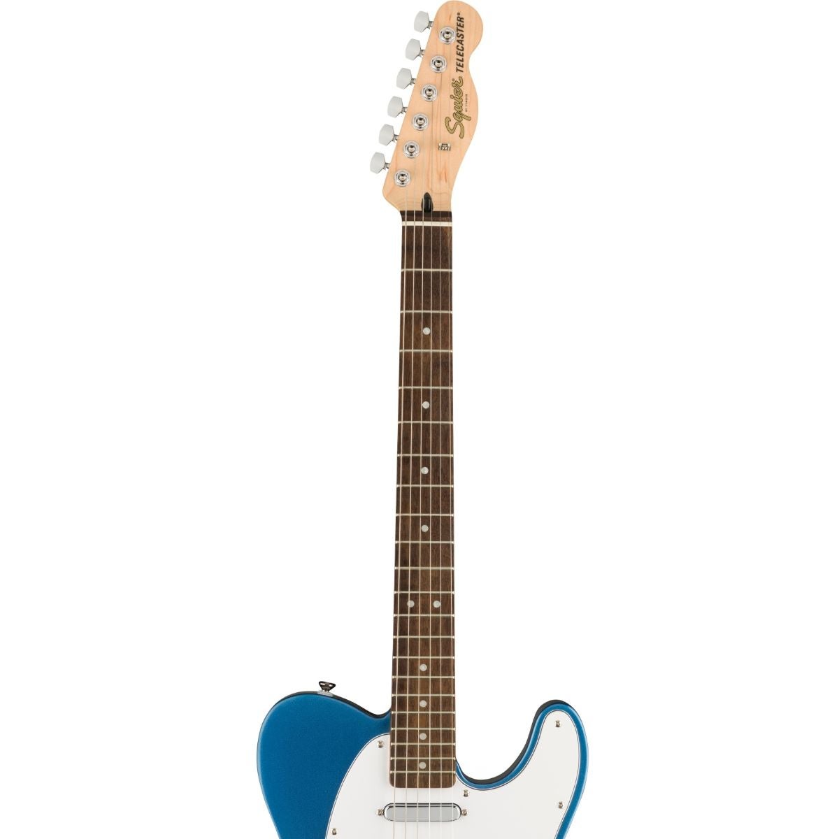 Squier Affinity Telecaster Electric Guitar with Two Single-Coil Pickups, Lake Placid Blue