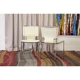 thumbnail image 2 of Baxton Studio B57-ALC-1083 Ivoire Ensemble de 2 Chaises de Salle à Manger, Moyen, 2 of 5