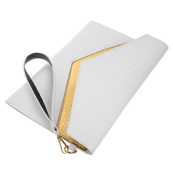 WHAMVOX Women'S Fashion Envelope Clutch Bag With Retro Pattern Lightweight Handheld Purse Pu Leather Evening Bag For Parties