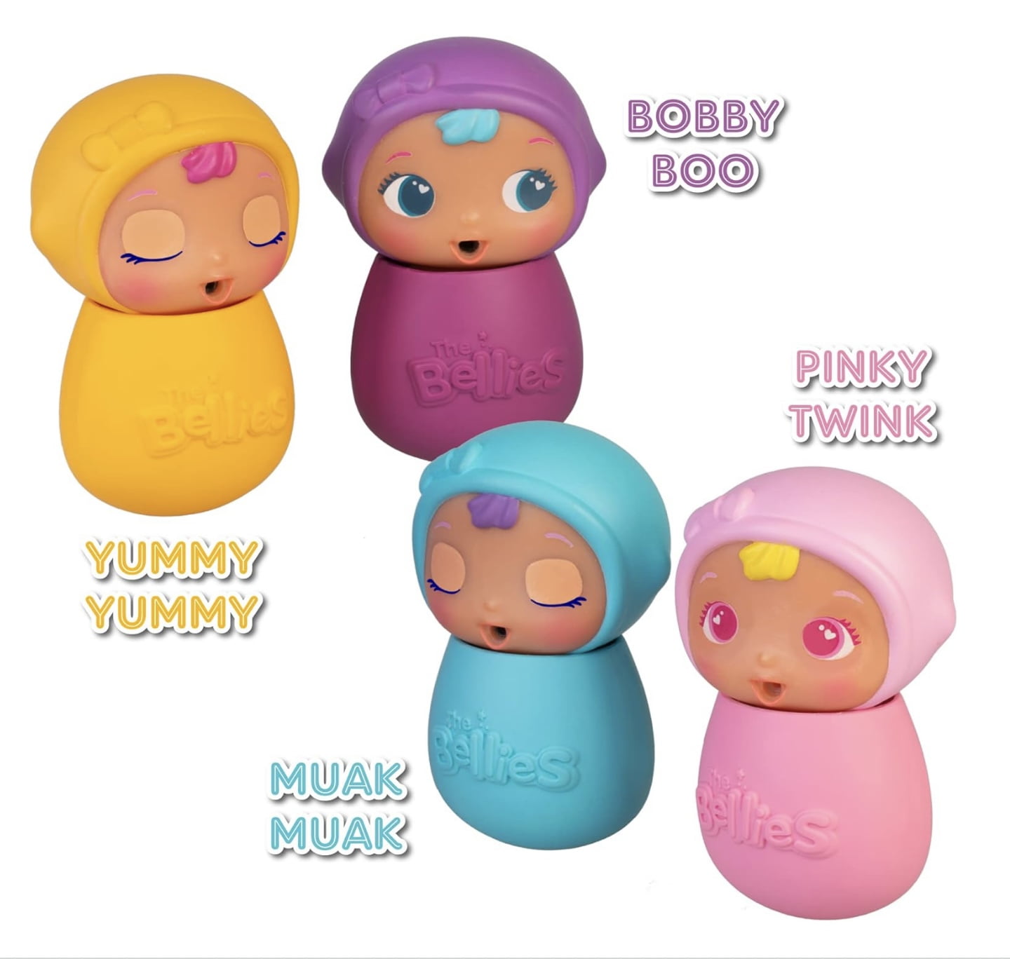 Baby Soft and Squishy with 6 Surprises The Bellies From Bellyville Random Color Walmart