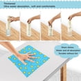 thumbnail image 4 of Yellow Star Pattern Dish Towels 6 Pack Kitchen Cleaning Dish Cloths Absorbent Reuseable Cleaning Cloths 11'' x 11'', 4 of 9