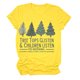 thumbnail image 1 of Pntutb Mujer Navidad Moda Manga Corta Camiseta Casual Blusa Estampado tops Pntutb Pntutb-5452, 1 of 3