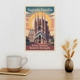 thumbnail image 3 of Inspirational Décor Sagrada Familia Motivational Poster Every Sunrise Renews Strength Wall Art for Office Classroom Dorm Library Meditation Study Canvas Poster, 3 of 8