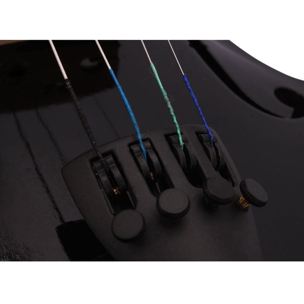 IVV New 4/4 Acoustic Violin With Case Bag /Bow /Rosin , Black