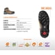 thumbnail image 5 of Bota de seguridad para dama Berrendo BE-362AMIE miel Berrendo DAMA, 5 of 5