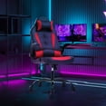 thumbnail image 2 of CL.HPAHKL Red Gaming Chair, Ergonomic Computer Chair Gaming High Back PU Leather Gamer Chair with Lumbar Support, Height Adjustable Video Game Chair for Adults, 2 of 7