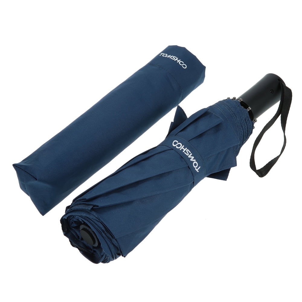 Karrong Umbrella,12 Ribs Foldable Compact Travel Umbrella Windproof & UV Resistant for Man Women Outdoor 
