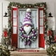 thumbnail image 4 of Decoraciones de Navidad Interior 35 X 71 Pulgadas Marco de Puerta de Navidad - Patrón de Santa Claus - Decoración de Puerta de Navidad - Decoración de Fiesta Del Festival, 4 of 6